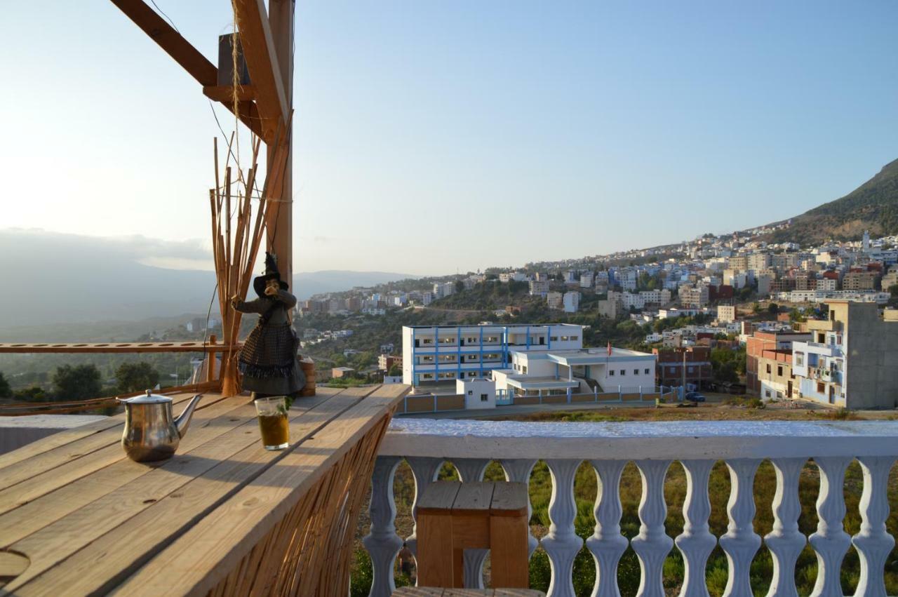 Alibaba Apartment Hostel Bamboo Rooftop Room Chefchaouen Exterior photo